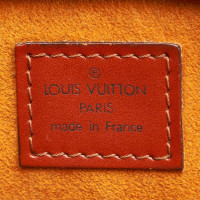 Louis Vuitton Handtas Leer in Bruin