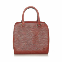 Louis Vuitton Handtasche aus Leder in Braun