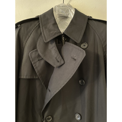 Gucci Jacke/Mantel aus Baumwolle in Schwarz