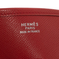 Hermès Evelyne GM 33 Leer in Rood