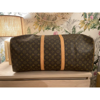 Louis Vuitton Keepall 60 Canvas in Brown