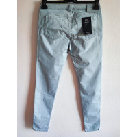 Armani Jeans Trousers Cotton in Turquoise