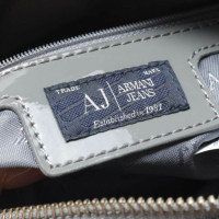 Armani Jeans Handbag Viscose in Grey