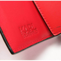 Karl Lagerfeld Bag/Purse Leather in Red