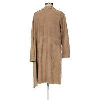 Marni Jacket/Coat Suede in Beige