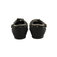 Dolce & Gabbana Slippers/Ballerinas Leather in Black