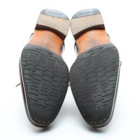 Santoni Chaussures à lacets en Cuir en Marron