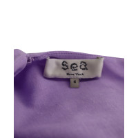 Sea Dress Linen in Violet