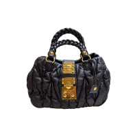 Miu Miu Borsa a tracolla in Pelle in Nero