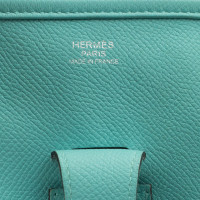 Hermès Evelyne PM 29 Leather in Turquoise