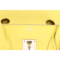 Hermès Birkin Bag 35 aus Leder in Gelb