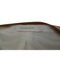 Zimmermann Dress Linen in Brown