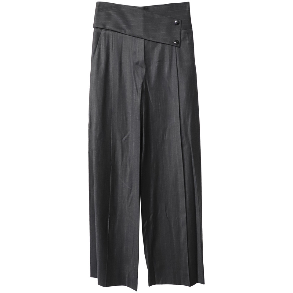 Emporio Armani Paire de Pantalon en Coton en Noir
