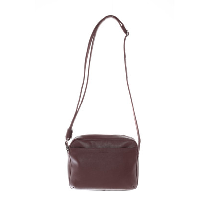 Longchamp Shoulder bag Leather in Bordeaux