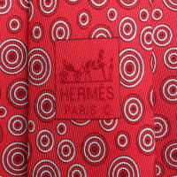 Hermès Krawatte mit Kreisen