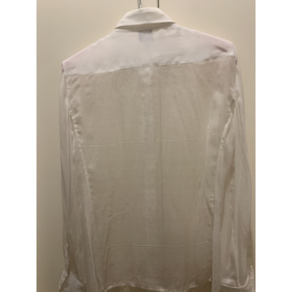 Giorgio Armani Kleid aus Seide in Weiß