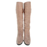 Hogan Stiefel in Beige