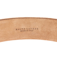 Ralph Lauren Purple Label Ceinture en Daim en Marron