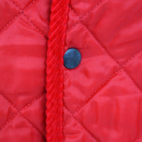 Burberry Red quilted jacket