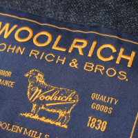 Woolrich Jas/Mantel Wol in Blauw