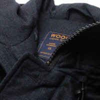 Woolrich Jas/Mantel Wol in Blauw