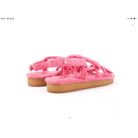 Chanel Sandalen aus Viskose in Rosa / Pink