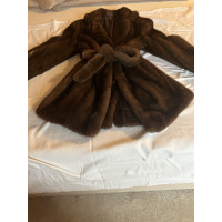 Saga Mink Jacket/Coat Fur in Brown