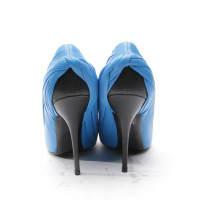 Balenciaga Pumps/Peeptoes Leather in Blue
