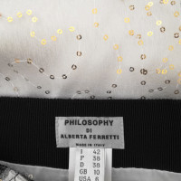 Philosophy Di Alberta Ferretti Skirt in Cream