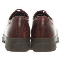 Camper Slippers/Ballerinas Leather in Bordeaux