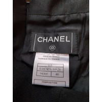 Chanel Skirt Wool in Black