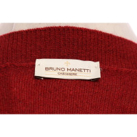 Bruno Manetti Jacket/Coat Cashmere in Bordeaux