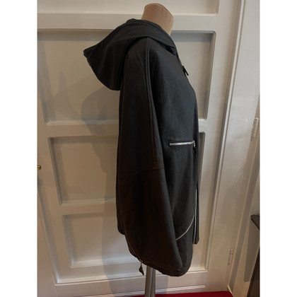 Sylvie Schimmel Jacket/Coat Leather in Black