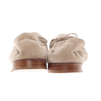 Agl Slippers/Ballerinas Leather in Beige
