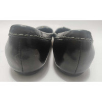 Chloé Slipper/Ballerinas aus Leder in Schwarz