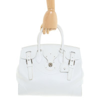 Ralph Lauren Handbag Leather in White