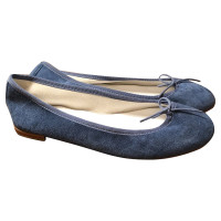 Repetto Slippers/Ballerinas Suede in Blue