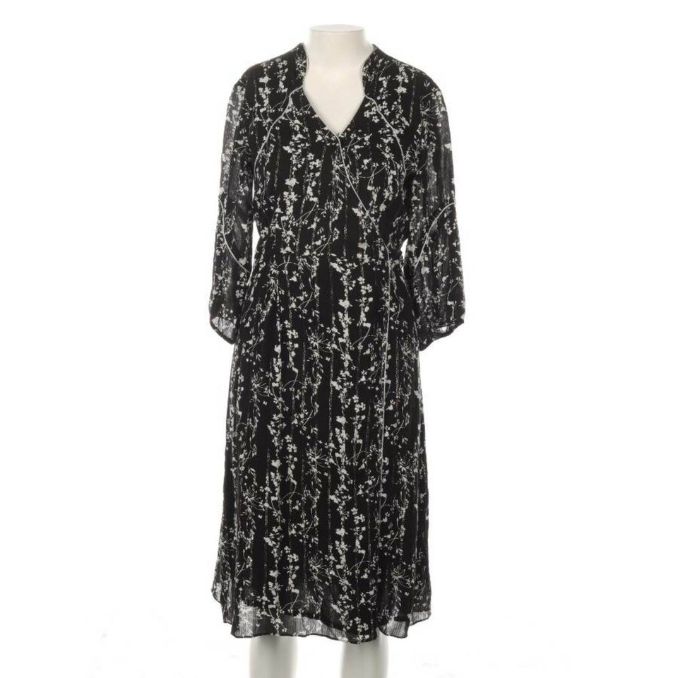 Ba&Sh Kleid aus Viskose in Schwarz