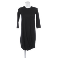 Jil Sander Kleid aus Wolle in Schwarz