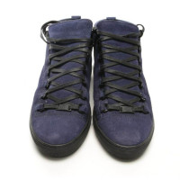 Balenciaga Sneaker in Pelle in Blu