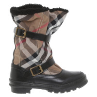 Burberry Boots with nova check pattern