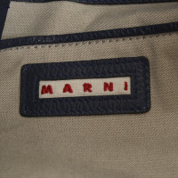 Marni Handbag Leather in Blue
