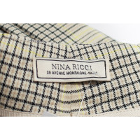 Nina Ricci Trousers Wool in Cream