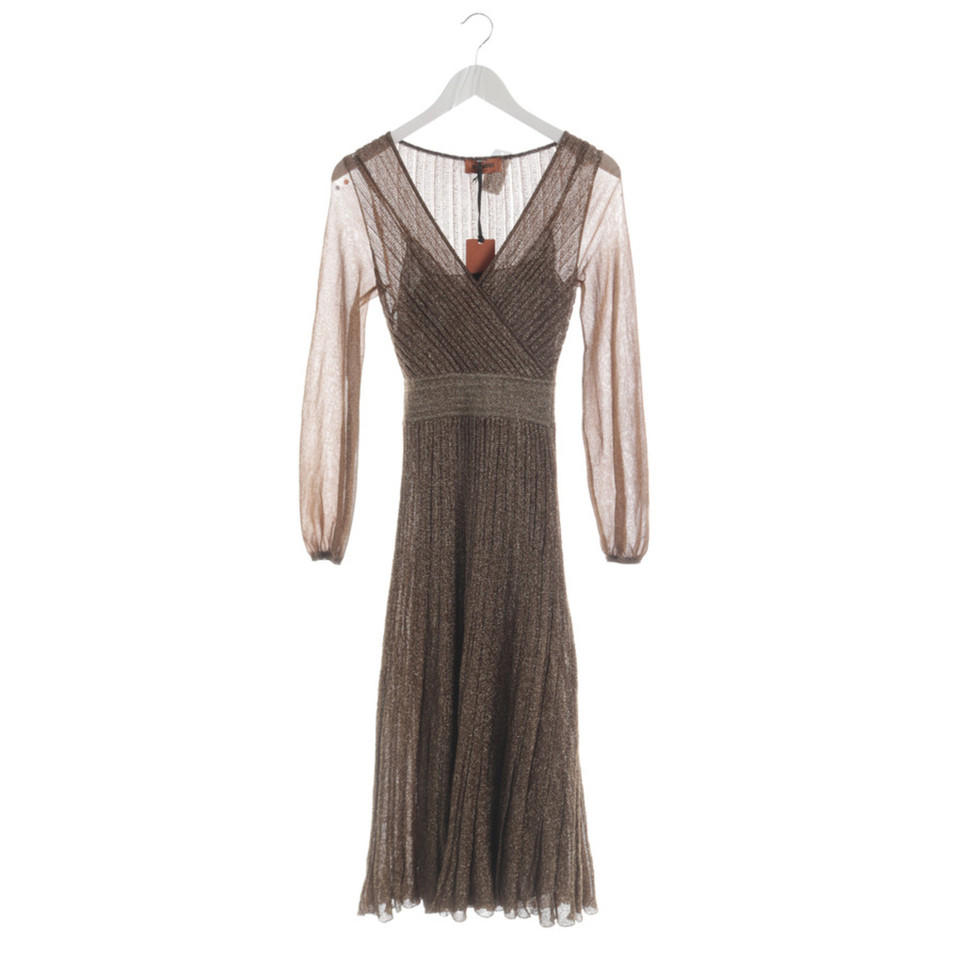 Missoni Dress Silk in Silvery