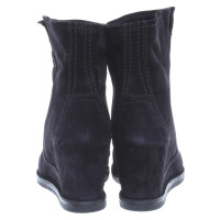 Car Shoe Ankle boots with wedge heel