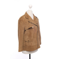 Gerard Darel Jacket/Coat Leather in Brown