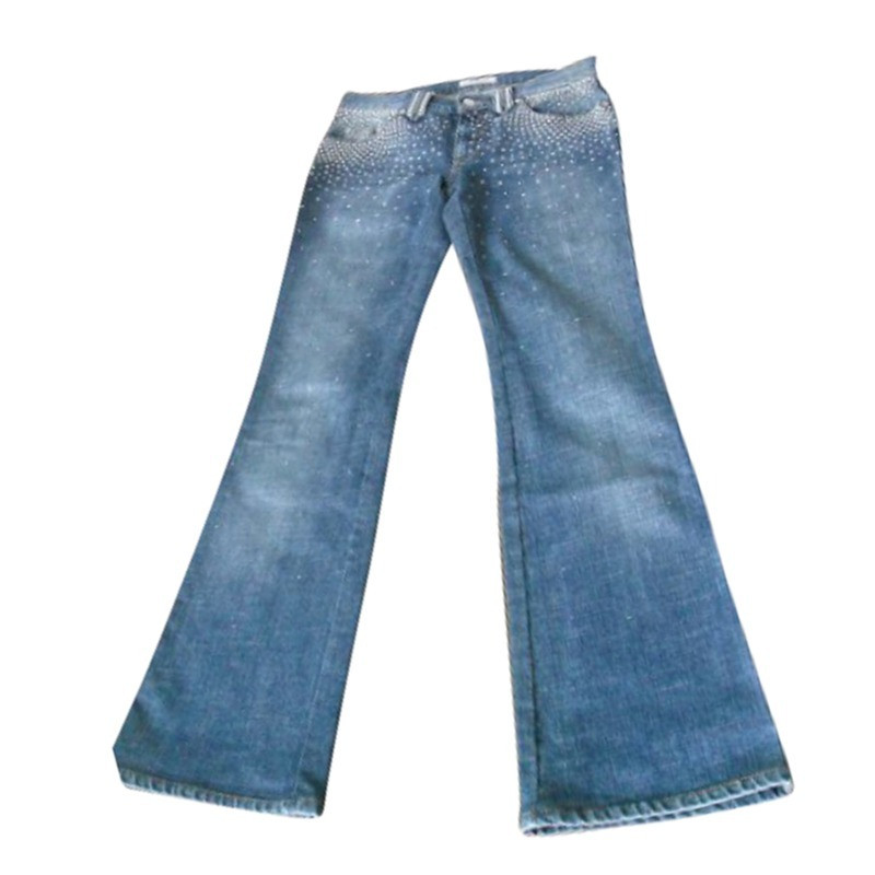 Blumarine Jeans with Rhinestone