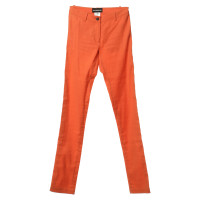 Ann Demeulemeester Pantaloni di lino in arancione 