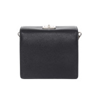 Prada City Turn-Lock Twin Bag en Cuir en Noir