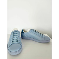 Gucci Chaussures de sport en Cuir en Bleu
